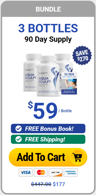 AquaSculpt 3 Bottle